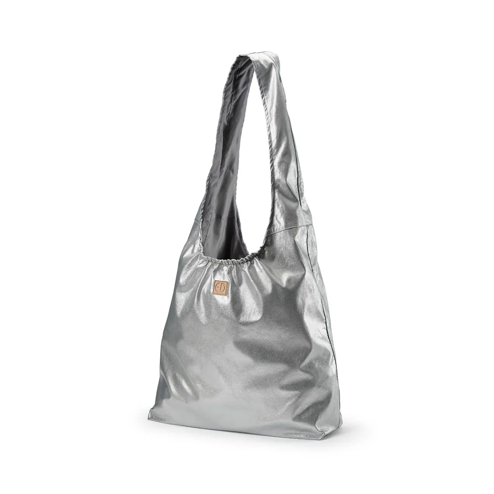 Elodie Vaihtolaukku lastenrattaat Shopper Silver Sheen