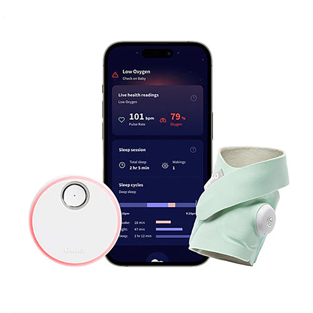 Owlet Dream Sock itkuhälytin minttu