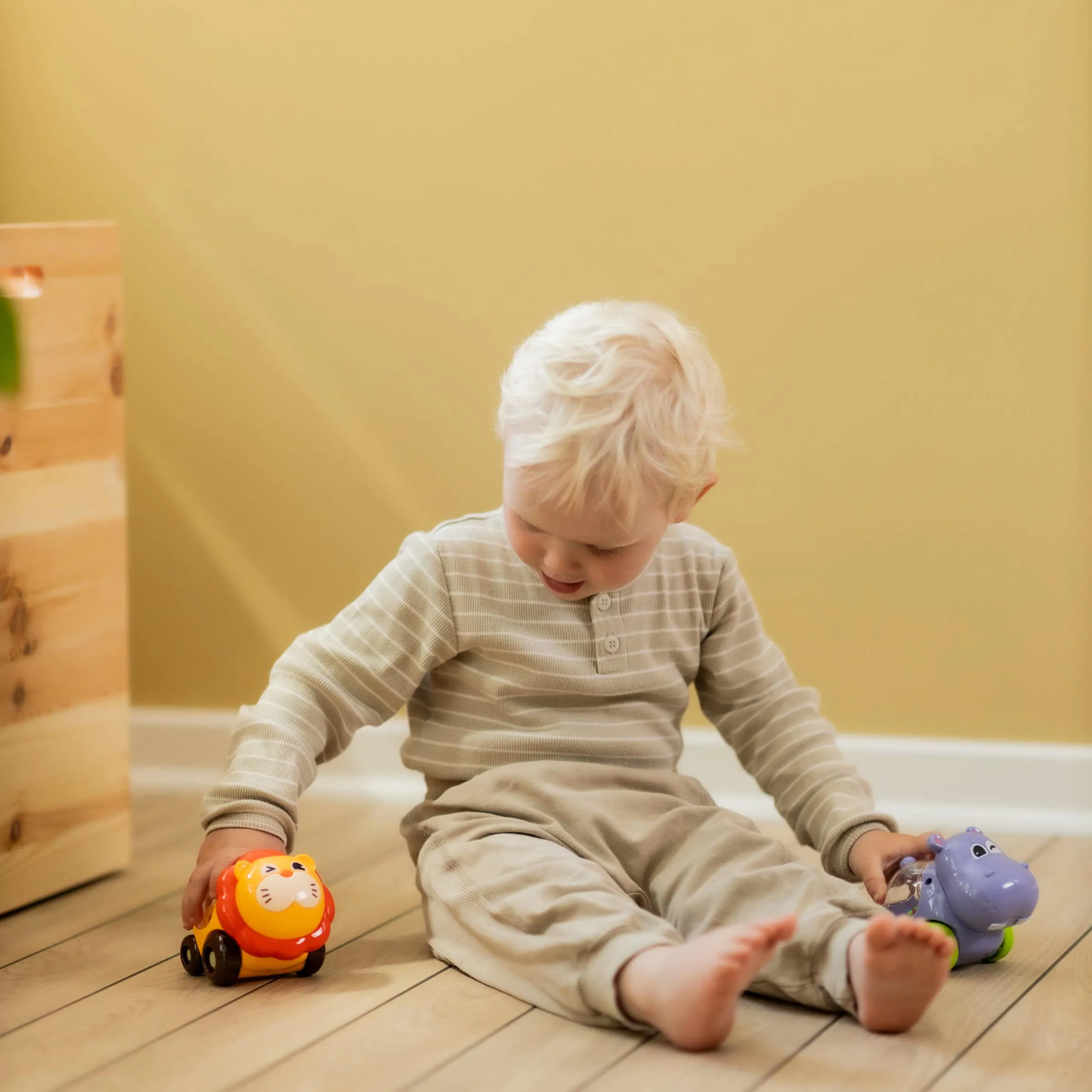  Scandinavian Baby leluauto konfettileijona