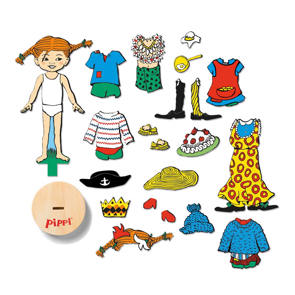 Pippi magneettinukke