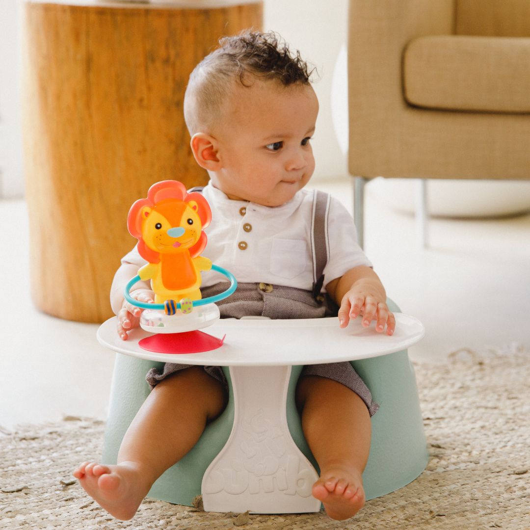 Bumbo babysitter lattiaistuin leikkiä tarjotin