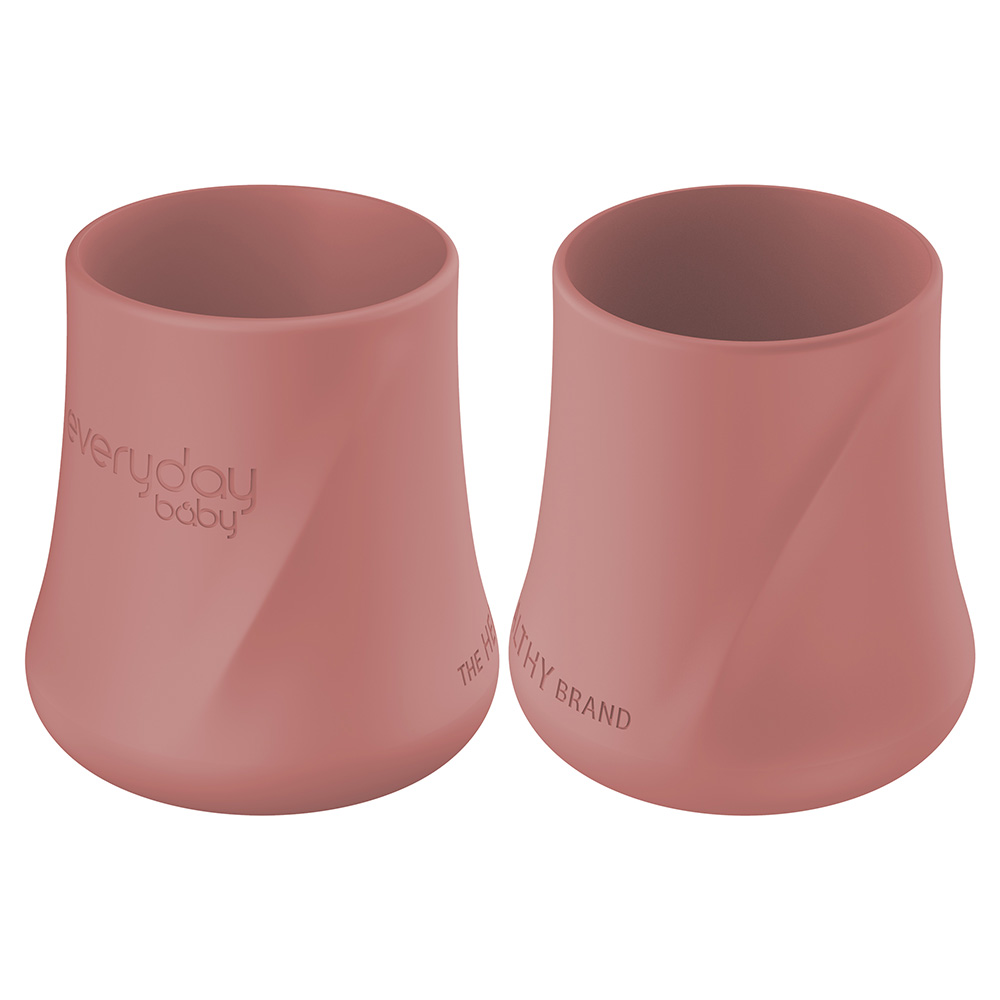 Everyday Baby silikonimuki, 2 kpl, Nature Red