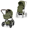 Cybex Talos S Lux TPE, sis. kokoontaitettavan vaunukopan (Moss Green)