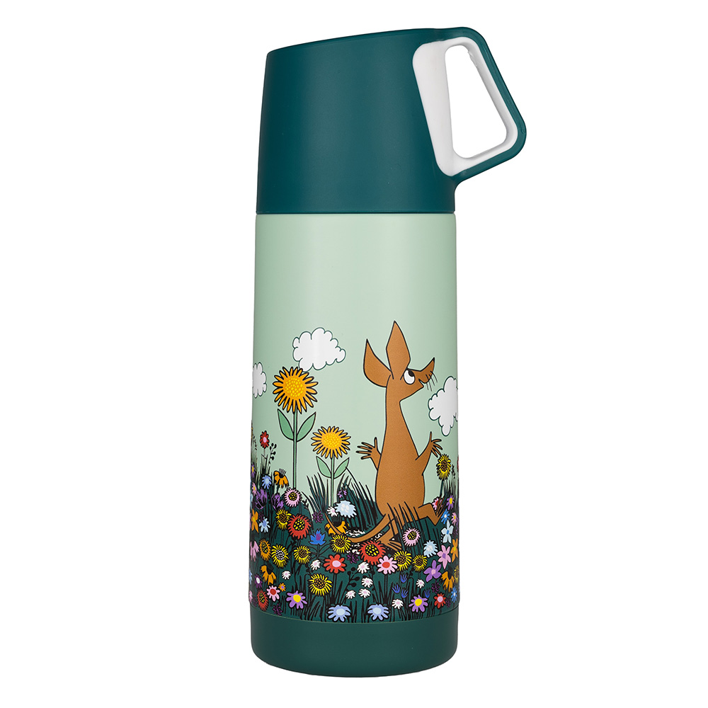 Rätt Start Mumin Äng termospullo 350 ml vihreä