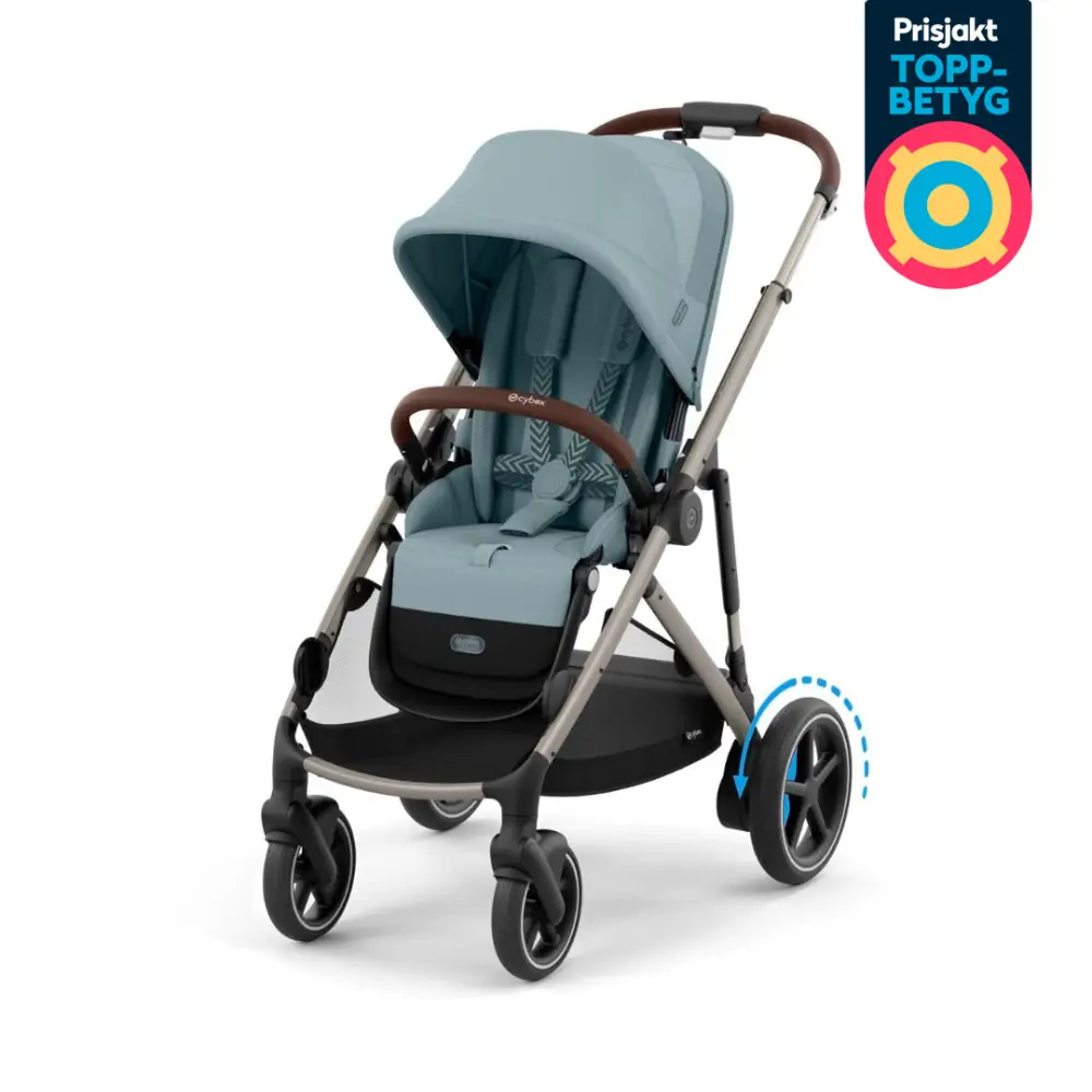 Cybex eGAZELLE S lastenrattaat Stormy Blue (myrskyinen sininen)