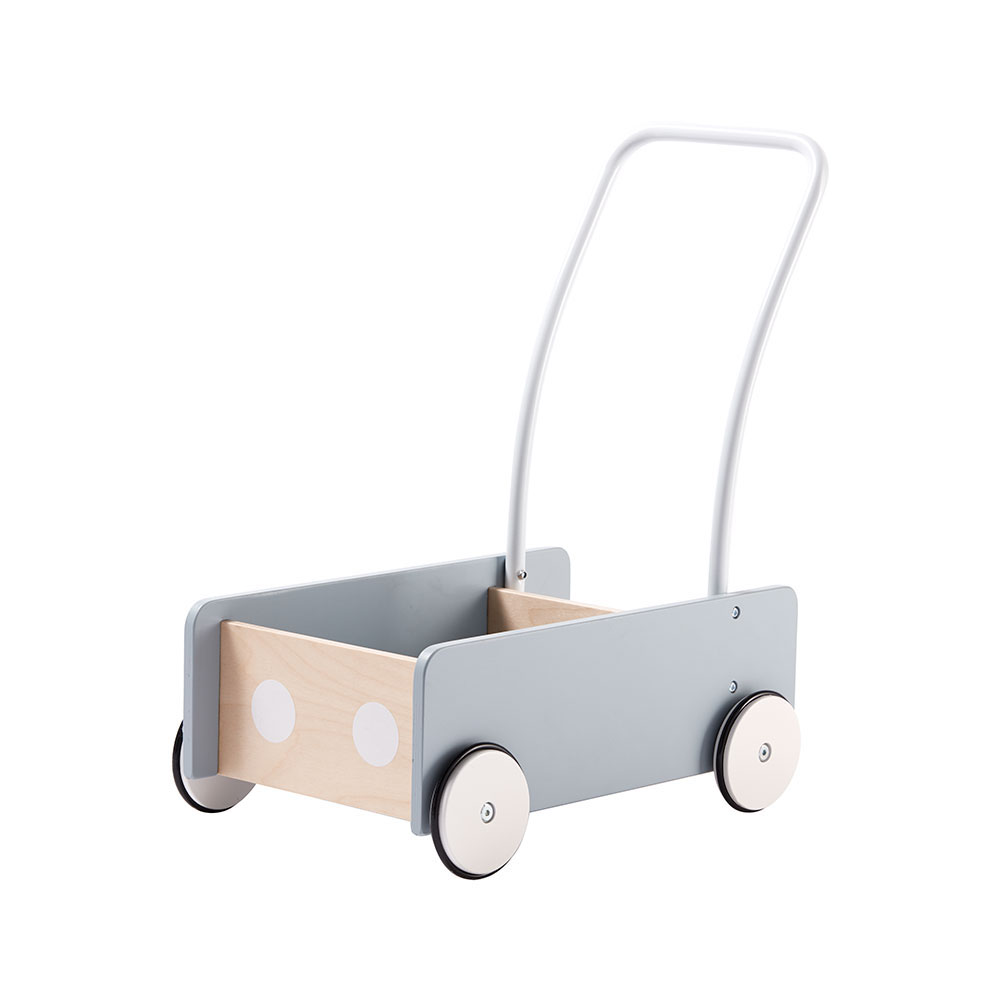 Kids Concept Opi kävelemään lastenrattaat sininen