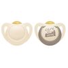NUK for Nature -nukke lateksi 6-18m kerma