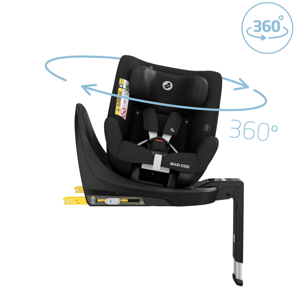 Maxi-Cosi Mica Eco turvaistuin Authentic Musta i-kokoinen