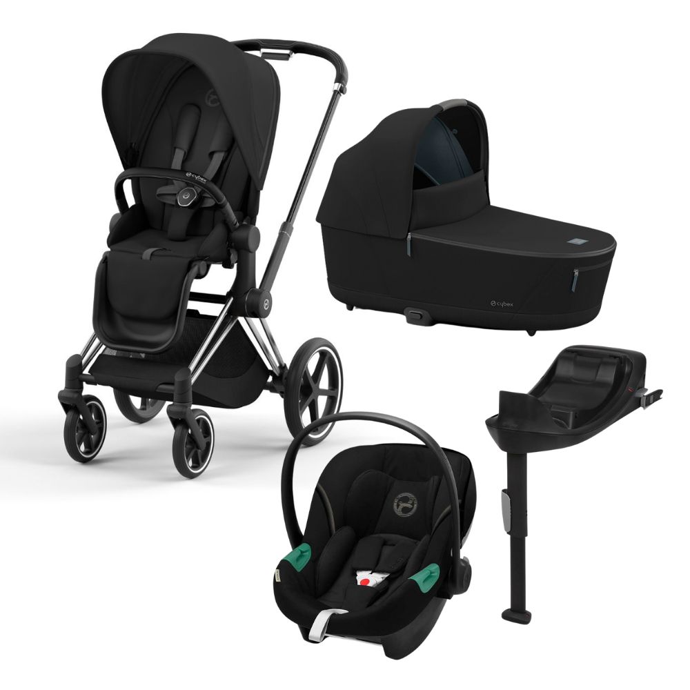Cybex Priam + Cybex-vauvan turvaistuinpaketti