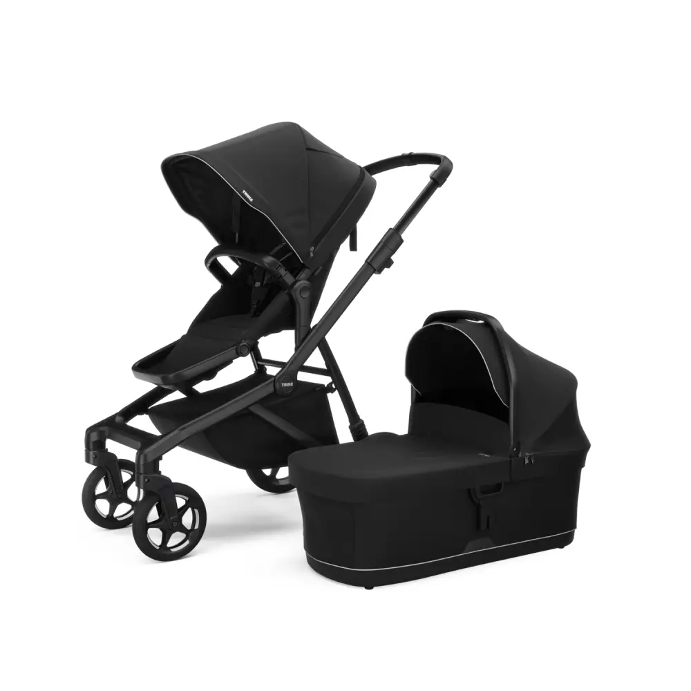 Thule Sleek 2 + Thule Bassinet Black