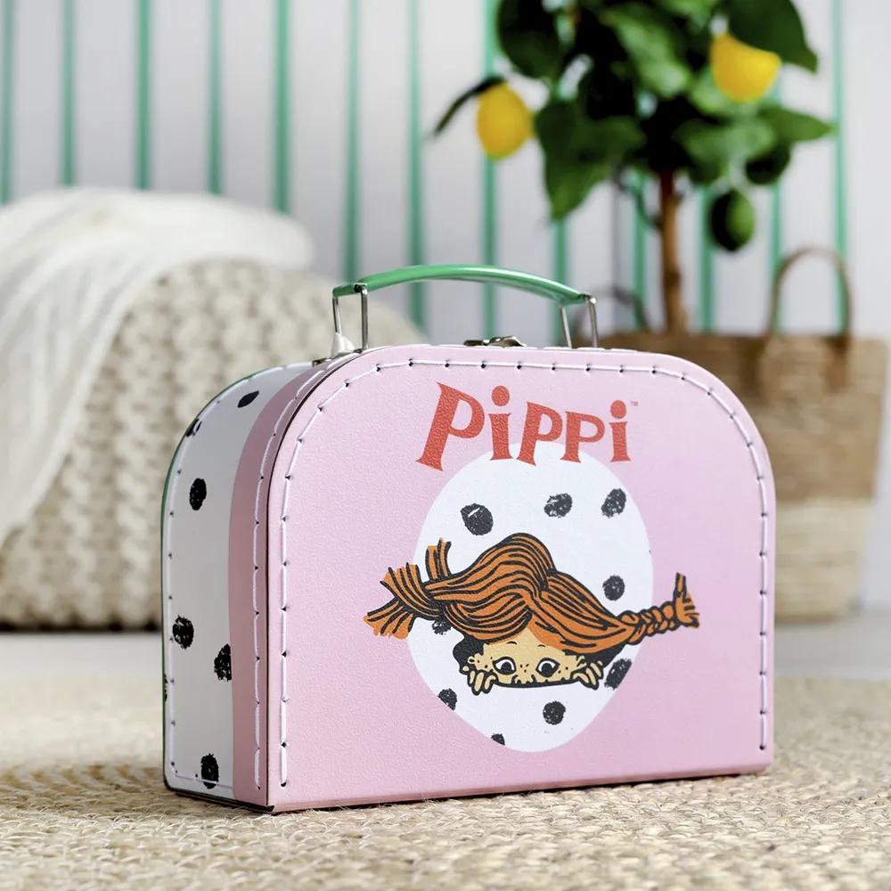 Pippi Matkalaukku, 20 cm, vaaleanpunainen