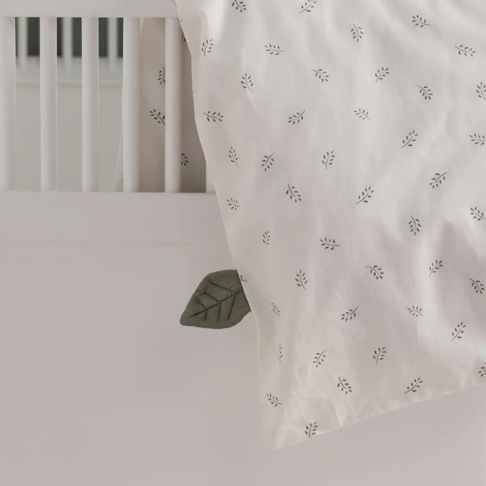 Sebra vauvan pussilakanasetti Sophora Leaves