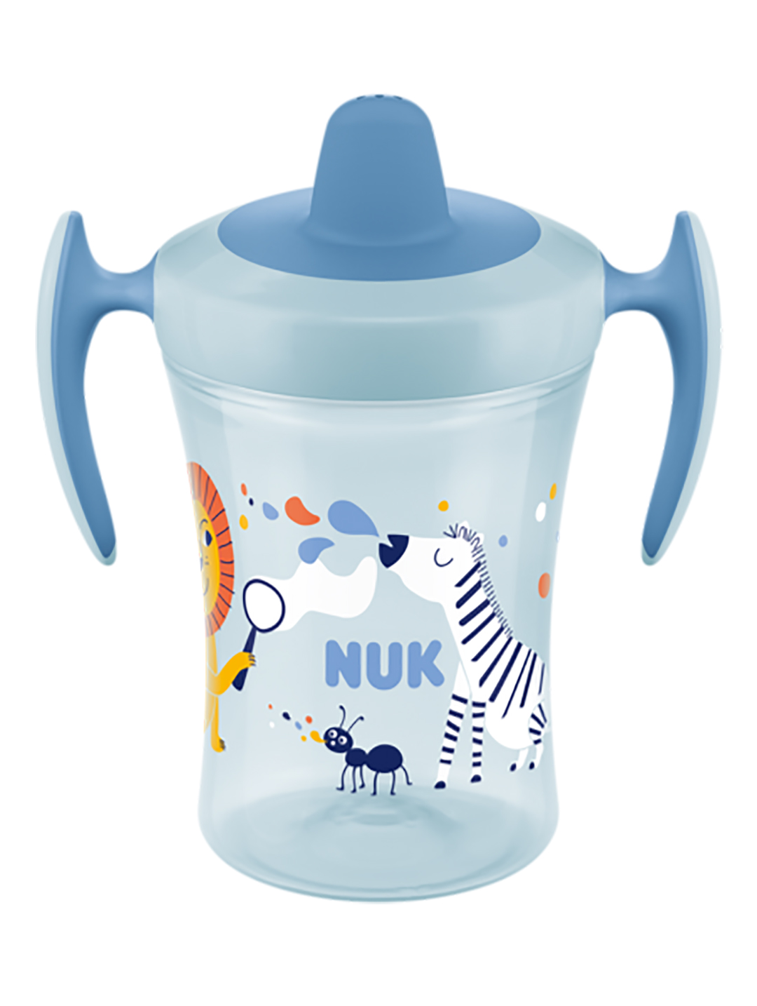 NUK Evolution Trainer -kuppi sininen