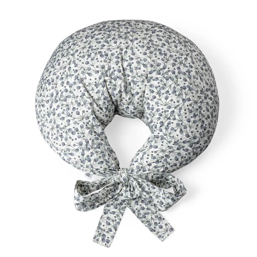 Sebra imetystyyny luomupuuvillaa, sini-oliivinvihreä