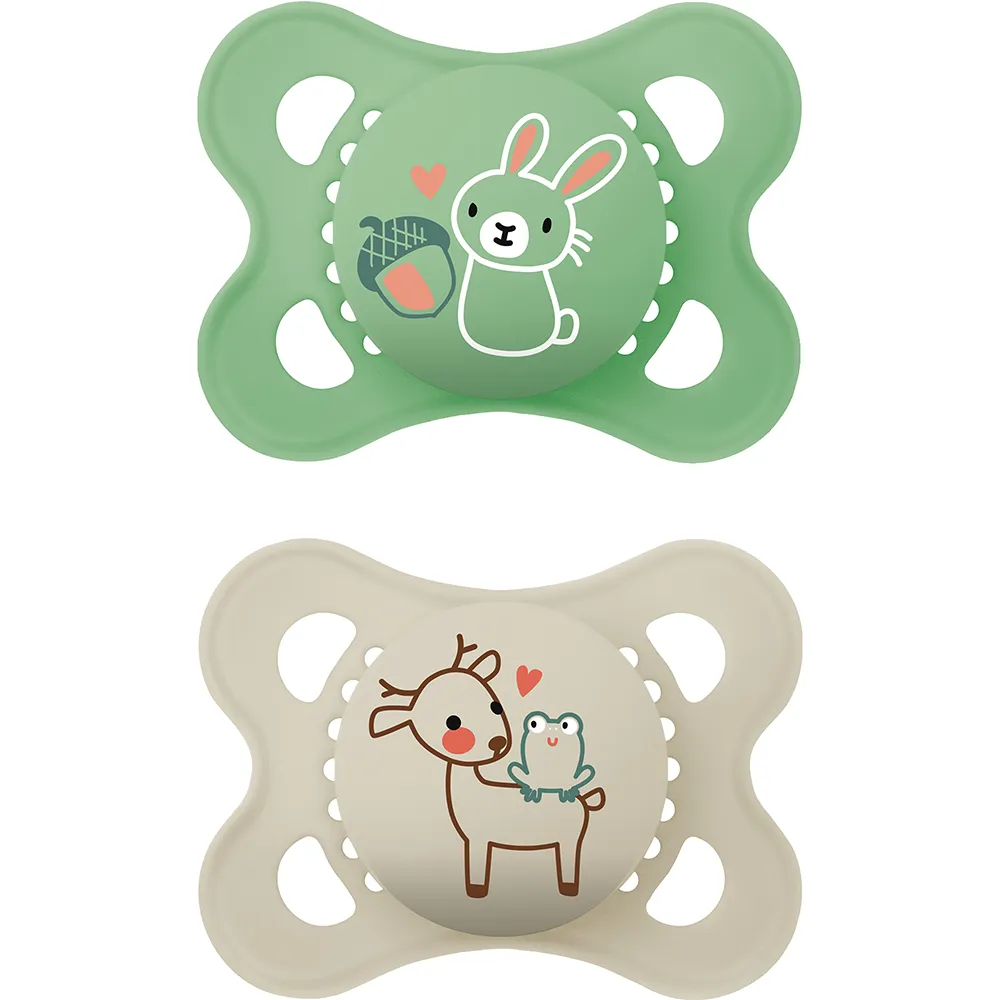 MAM Original Silikoni 0–6m Neutraali