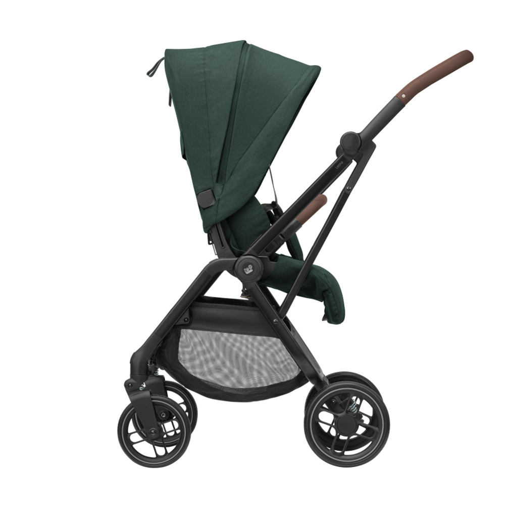Maxi-Cosi Lena 2 twillic green (musta runko/ruskea nahka)