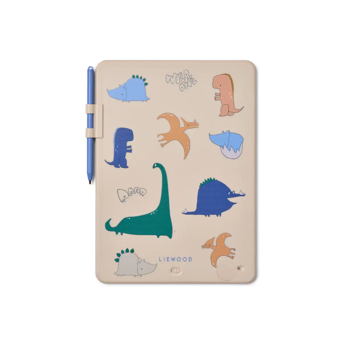 Liewood Zora taikapiirustuslauta 24x18,5 cm Dino Roar / Sandy