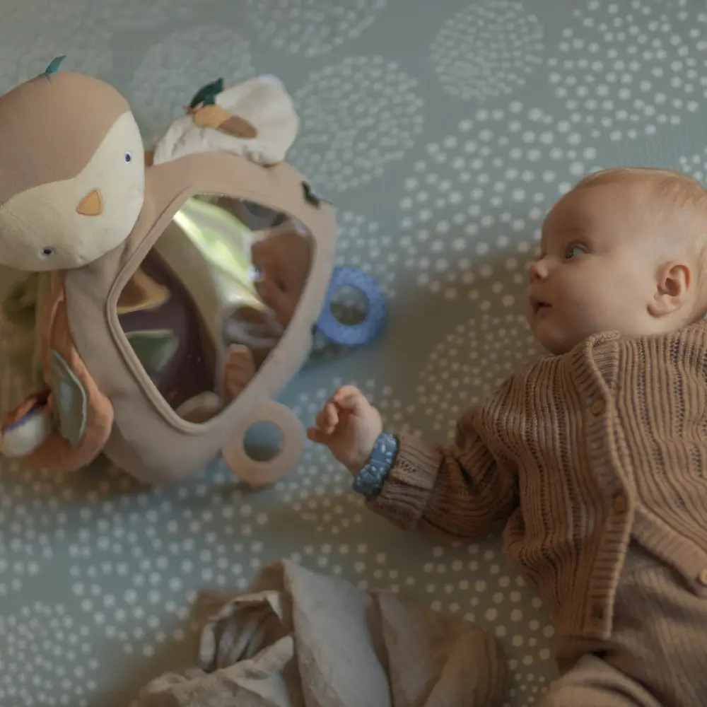 Sebra-aktiviteettilelu Blinky-pöllö