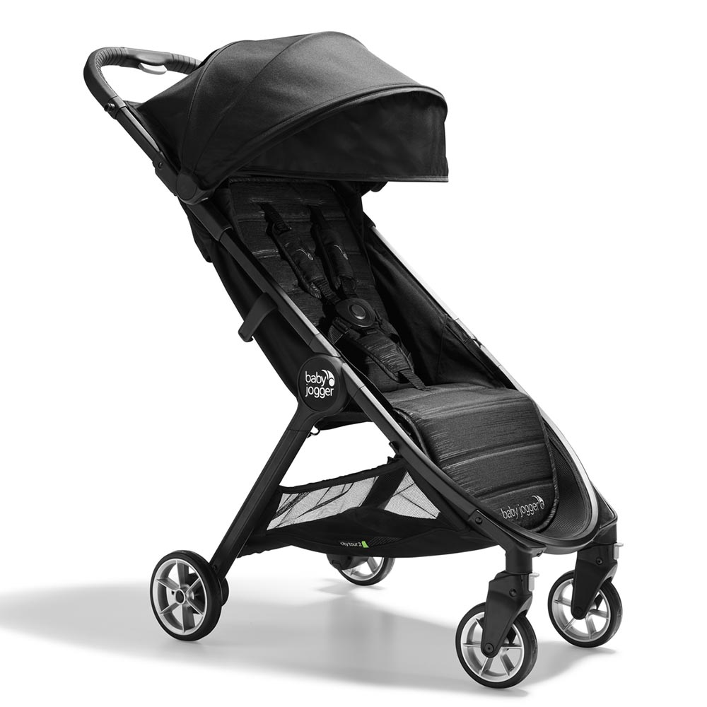 Baby Jogger City Tour 2 -rattaat Pitch Black (musta) 