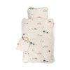 Doen by Deer vauvan vuodevaatteet setti Tiny farm Sand