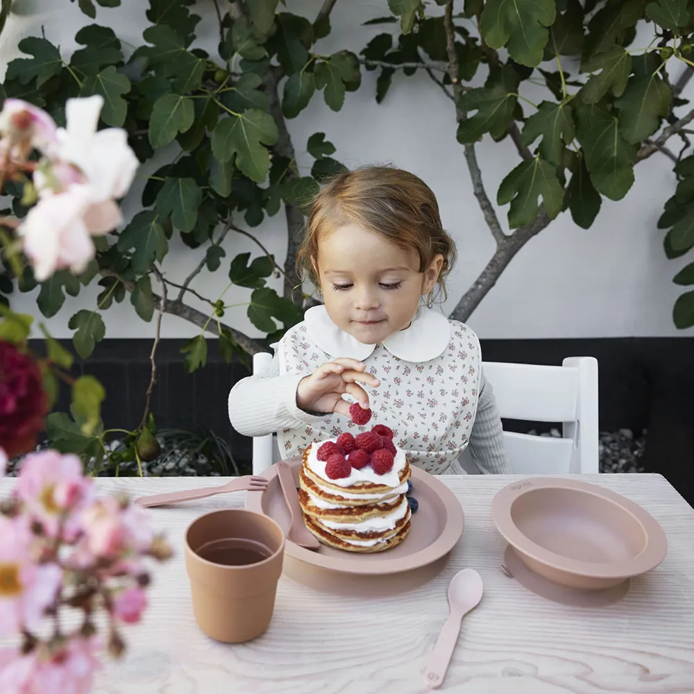 Elodie Lasten astiasto 3-osainen Blushing Pink (punertava vaaleanpunainen)