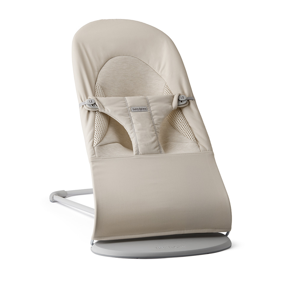 BabyBjörn lapsenvahti Pehmeä vaalea beige kudottu/jersey