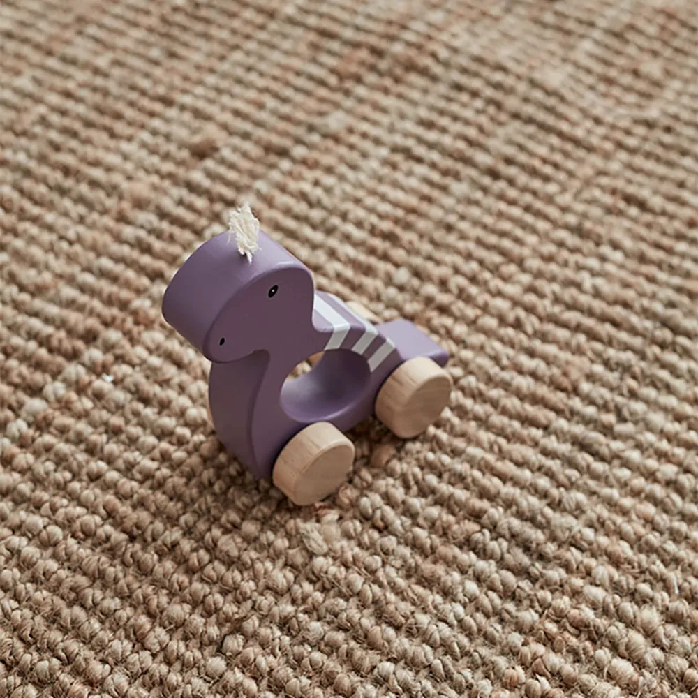 Kids Concept Dino pyörillä lilac NEO