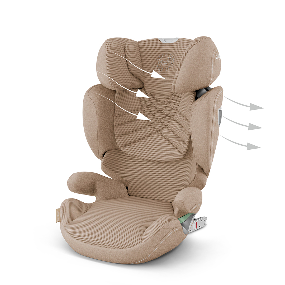 Cybex Solution T i-Fix -turvaistuin Cozy Beige Plus Cozy Beige Plus