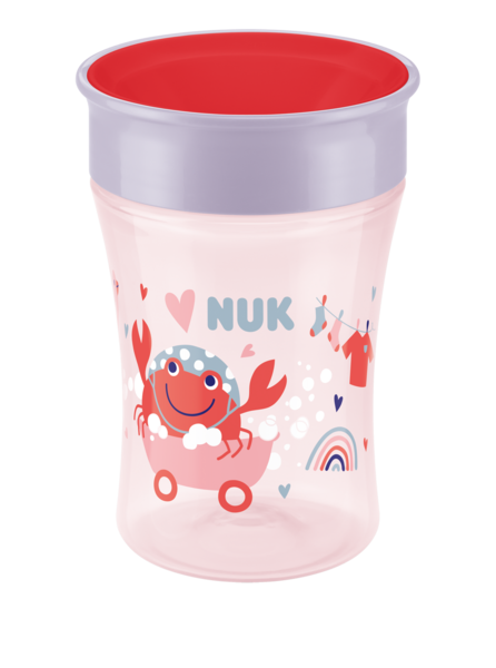 NUK Evolution Magic Mini-muki 230ml punainen