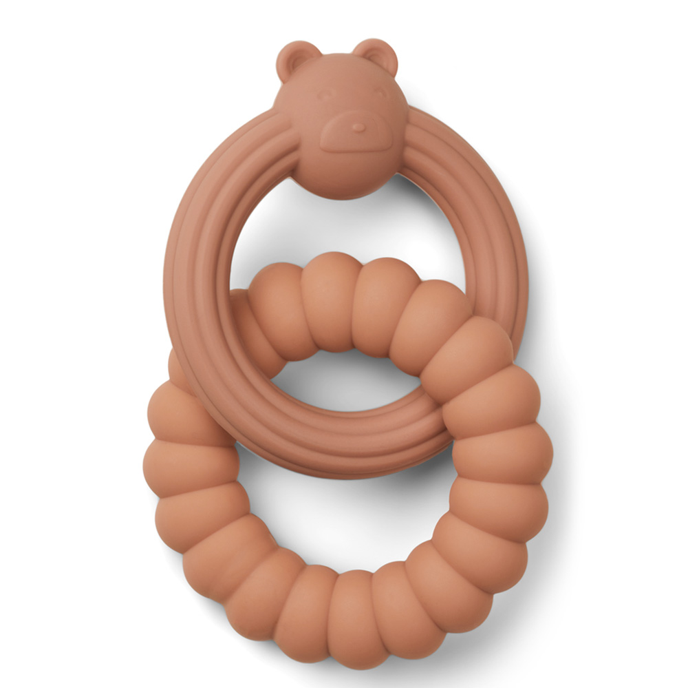 Liewood Herbert Mr. Bear Teether Mr bear rose mix