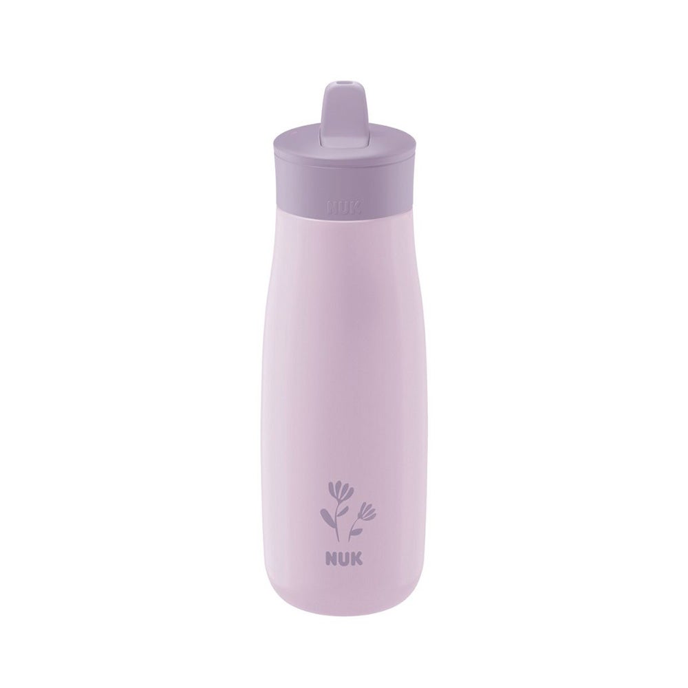 NUK Mini-Me Juomapullo terästä - Kukka 500 ml