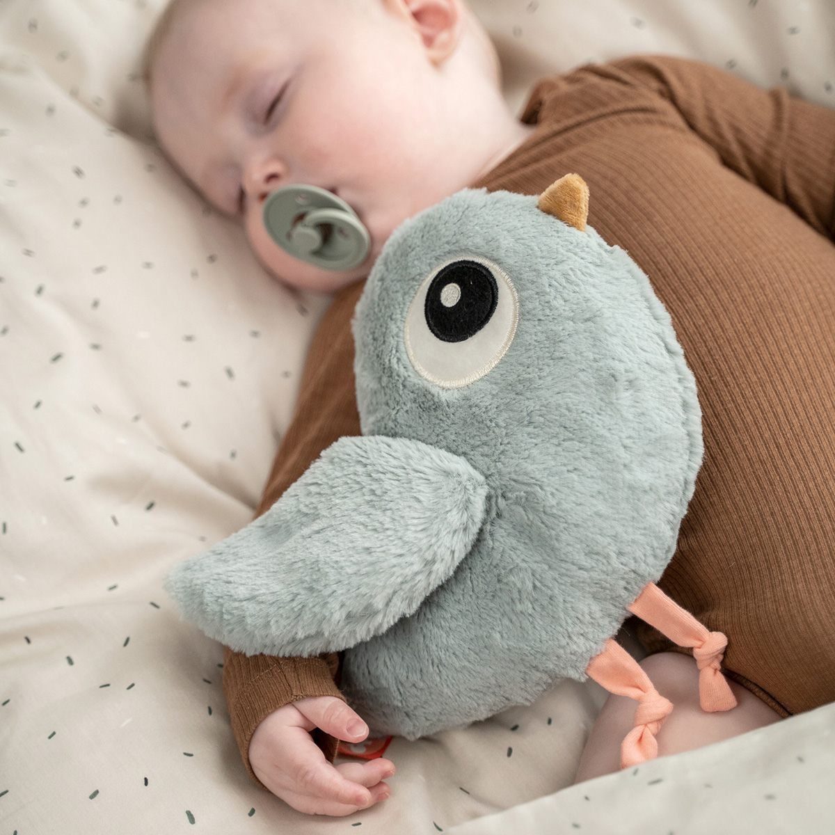 Tehty Deer Cuddle söpö Birdee Blue