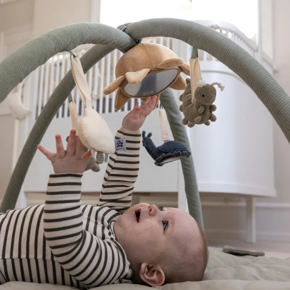 Sebra Aktiviteettilelut 3 kpl sammakko/mehiläinen/etana