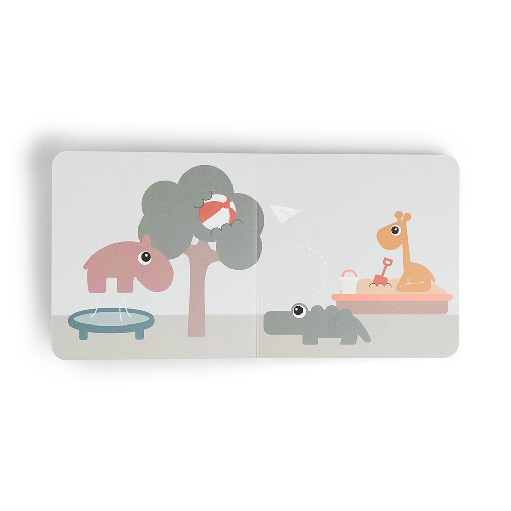 Done by Deer Board book Ystävyys Raffi Colour mix