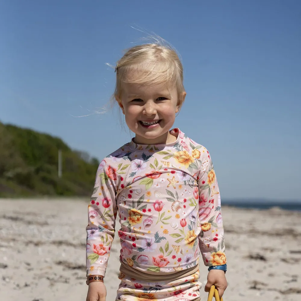 Filibabba Nor UV-paita LS 3-4 vuotta - Ocean Blossom
