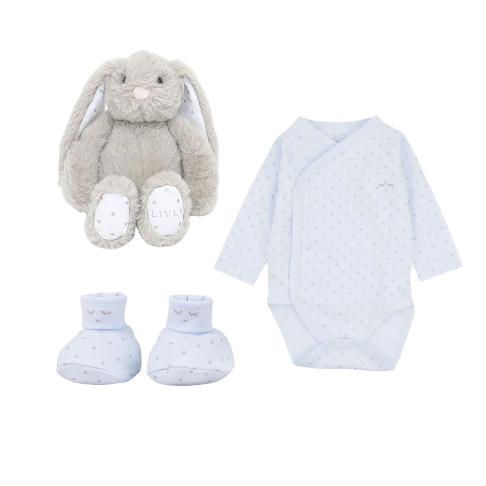 Livly vastasyntyneen paketti sininen