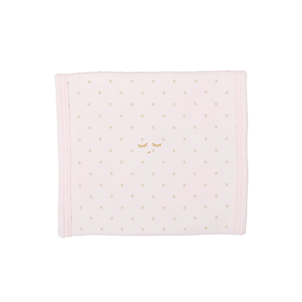 Livly Saturday Burp Blankie Baby Pink