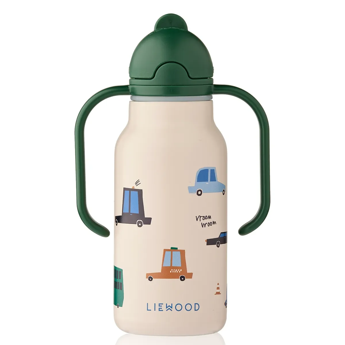 Liewood Kimmie vesipullo 250 ml Cars / Sandy