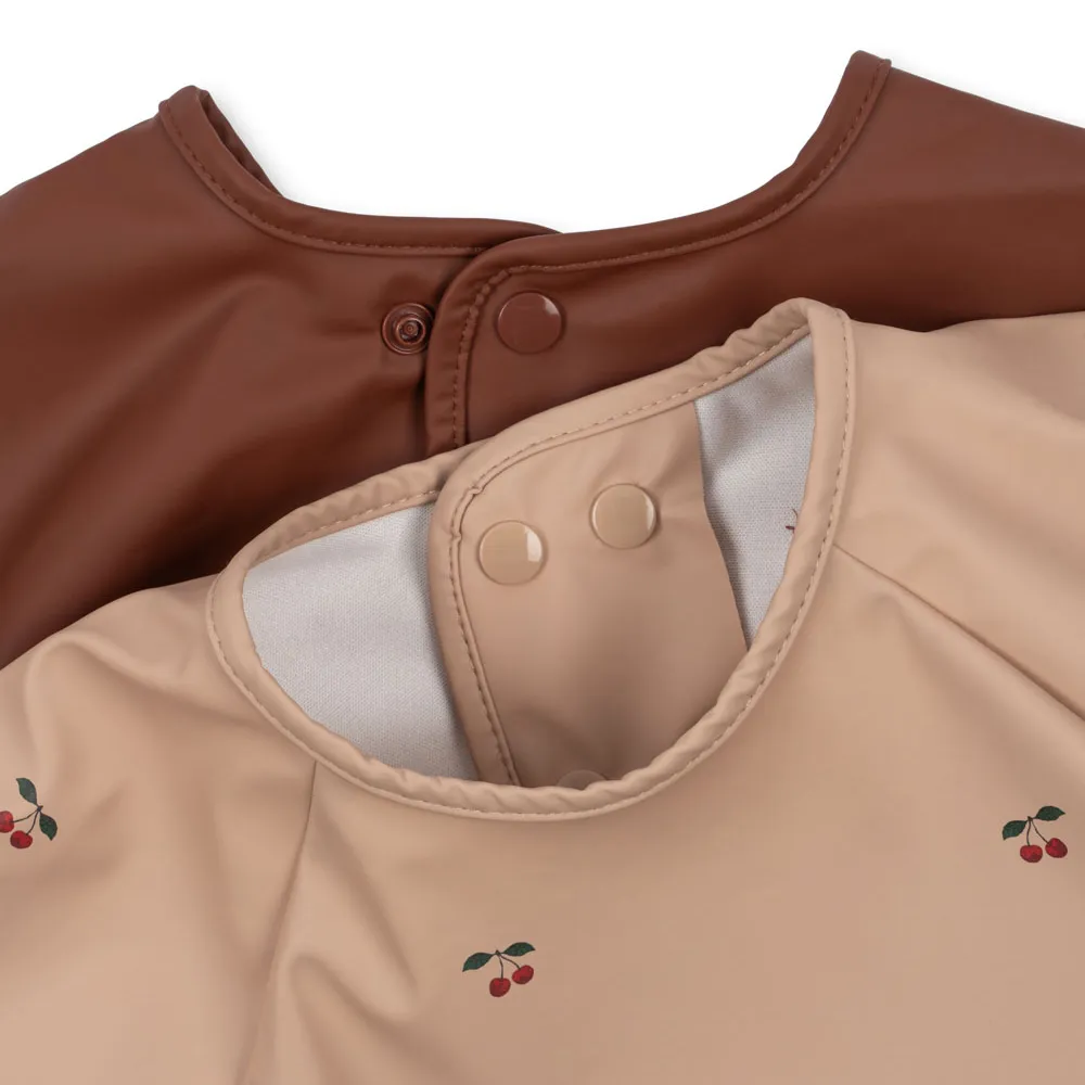 Konges Sløjd Hihalliset ruokalaput 2-pack Cherry