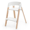 Stokke Steps syöttötuoli Valkoinen/Luonnollinen