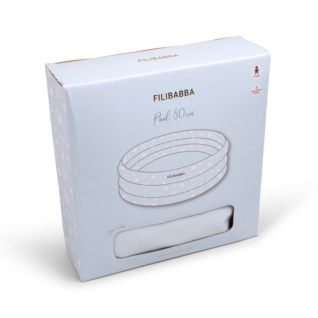 Filibabba Lasten allas 80 cm Alfie Nordic Ocean Mono