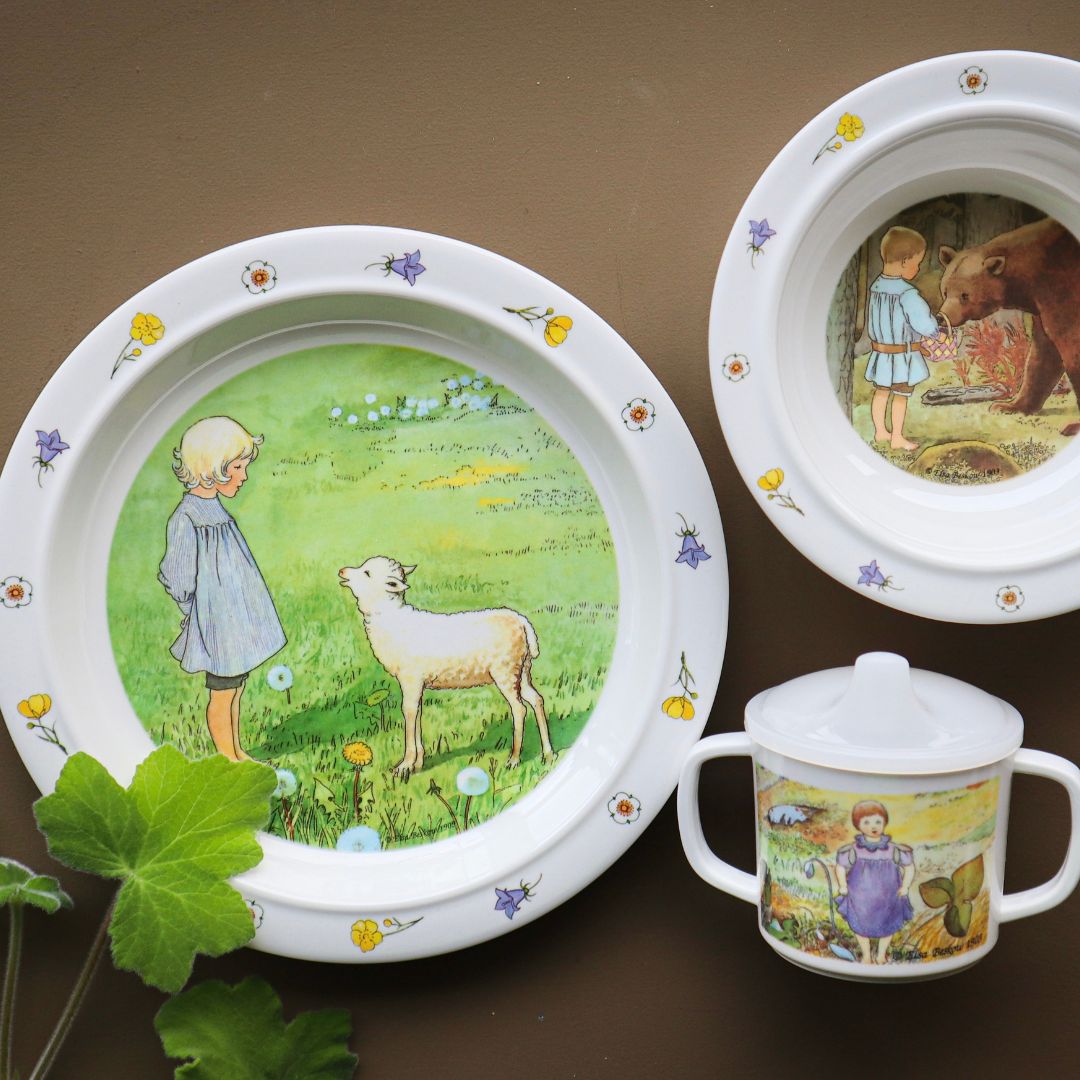 Rätt Start Elsa Beskow Visor Lasten setti 3 kpl.