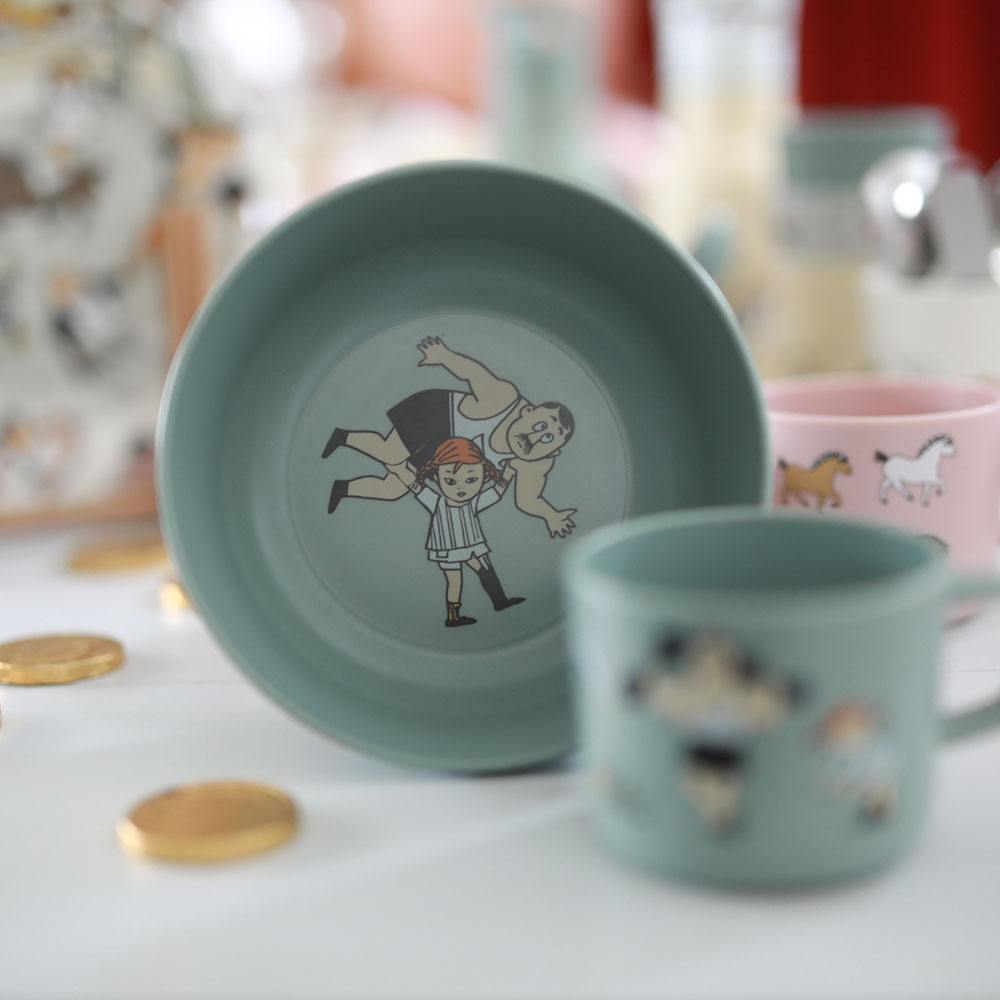 Rätt Start Pippi Circus Suuri kulho vihreä