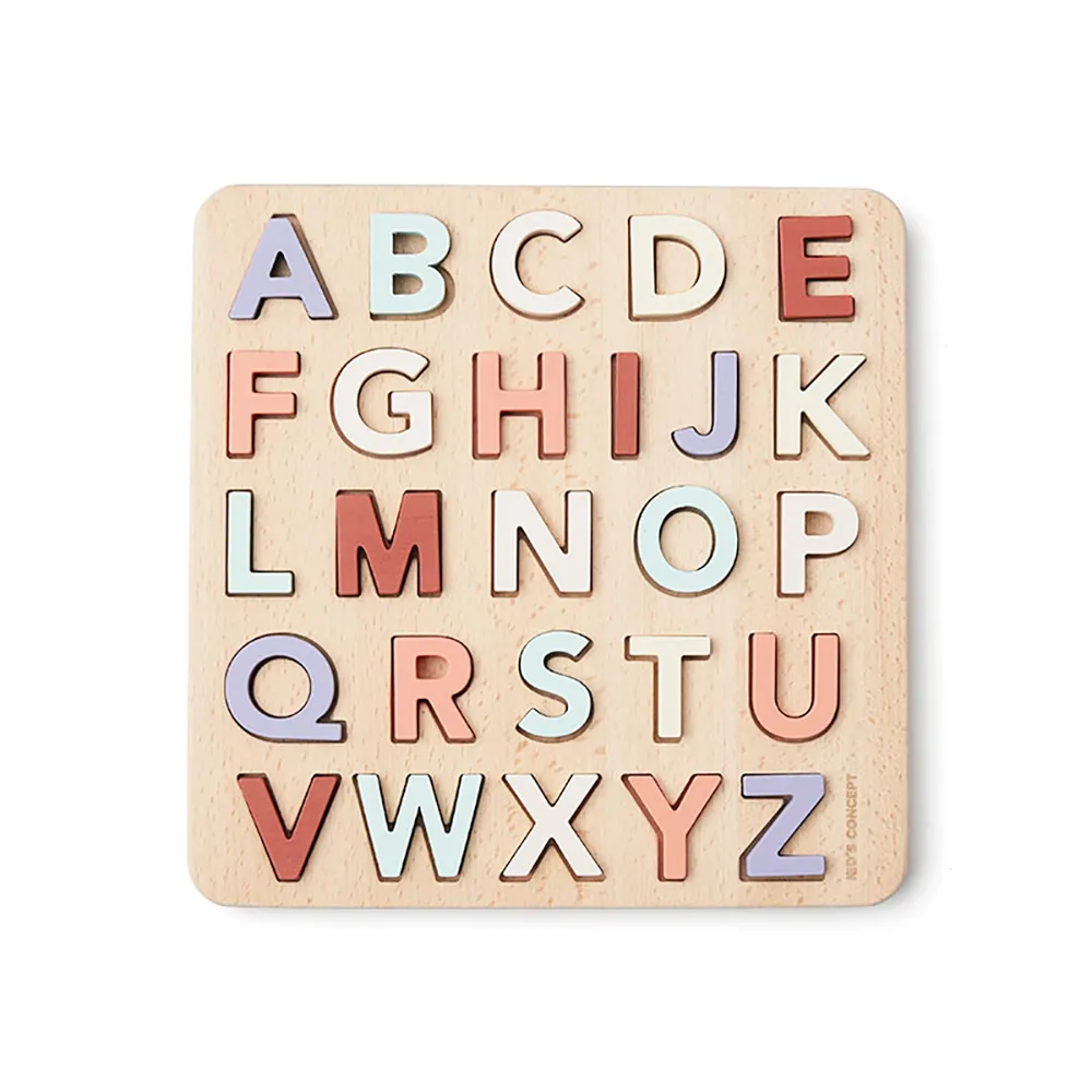 Lasten käsite palapelit puu A-Z
