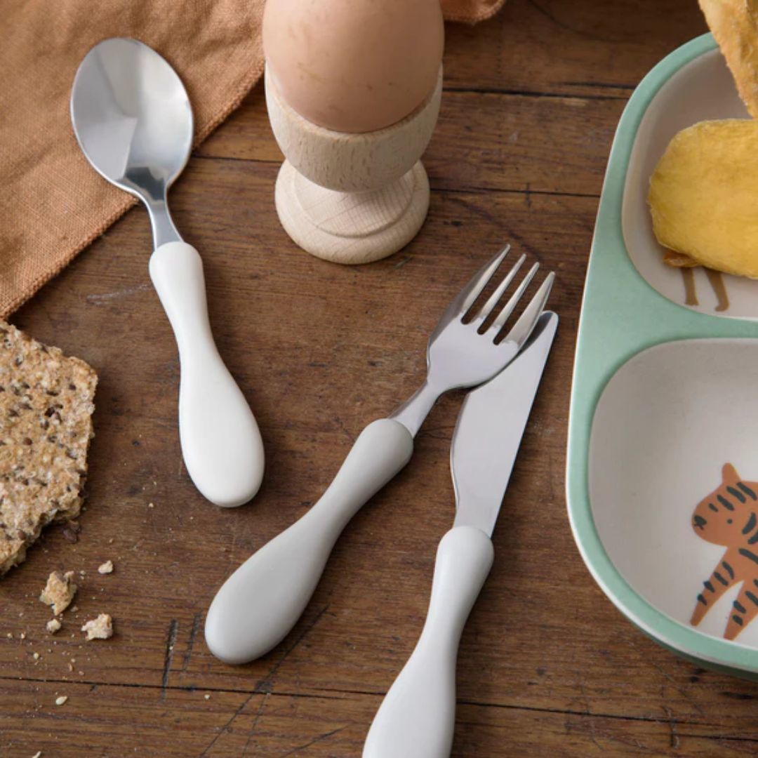 Sebra Moonlight ruokailuvälineet beige