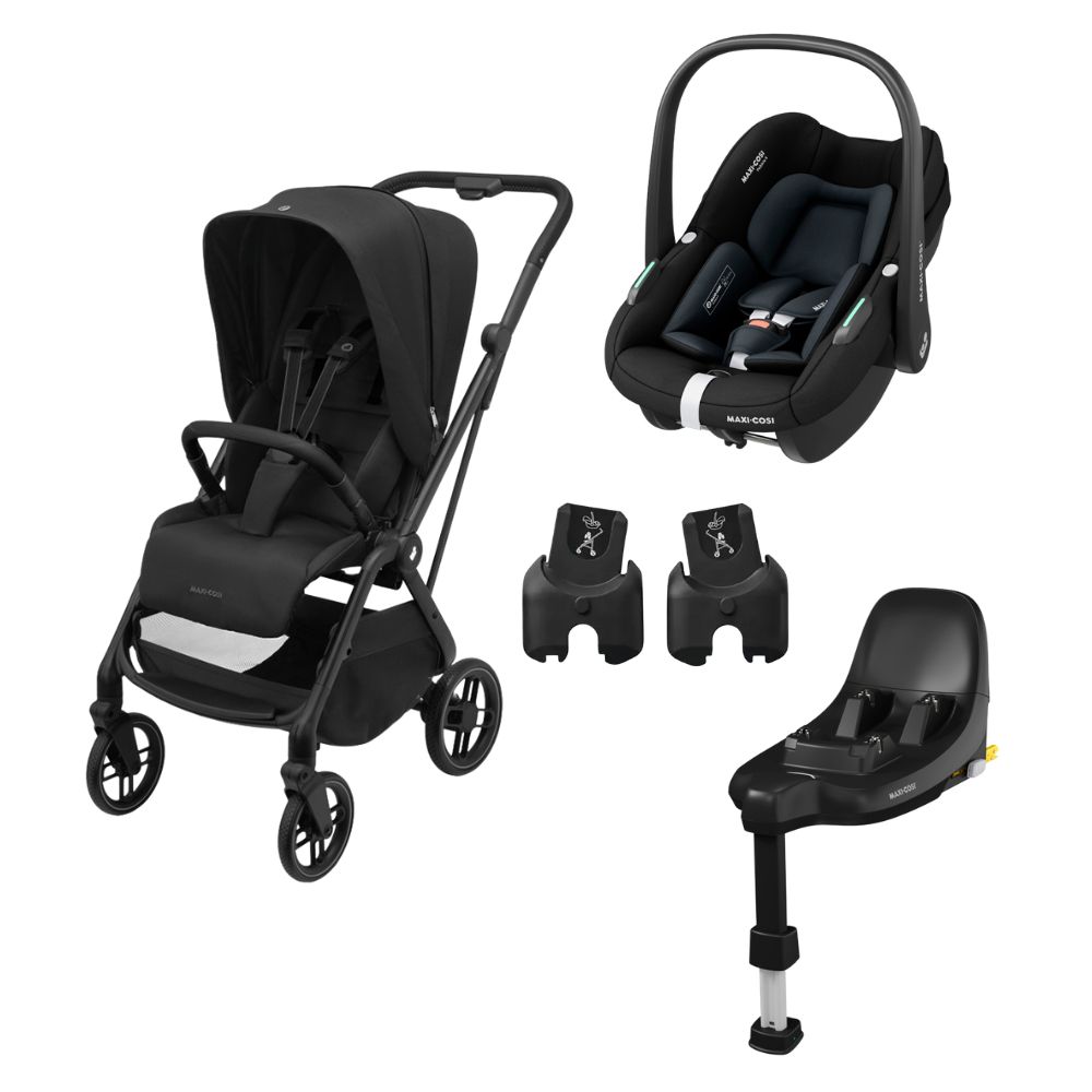 Maxi-Cosi Leona2+Pebble S, musta