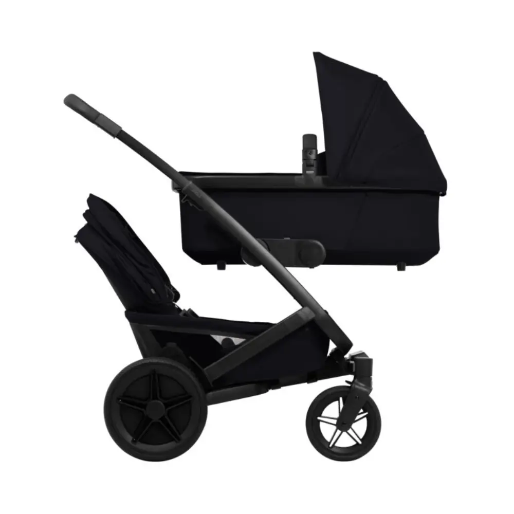 Joolz Geo5 Twin Stroller Duo Space musta