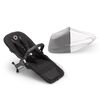 Bugaboo Donkey 5 ompelusarja Duo Midnight Black (keskiyönmusta)