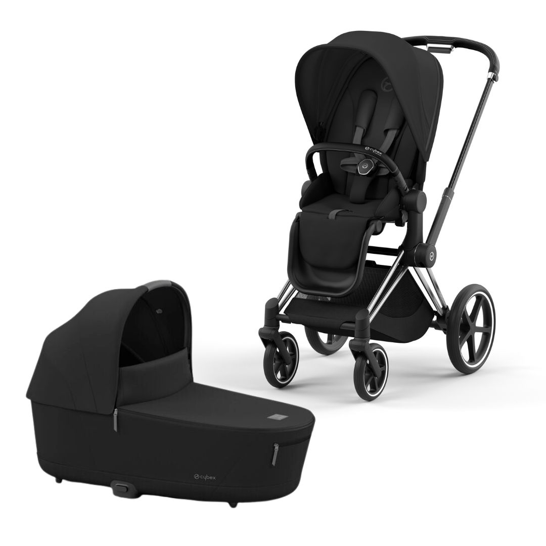 Cybex Priam lastenrattaat Sepia musta