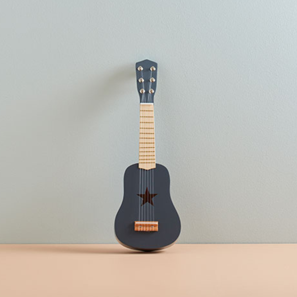 Kids Concept Guitar tummanharmaa